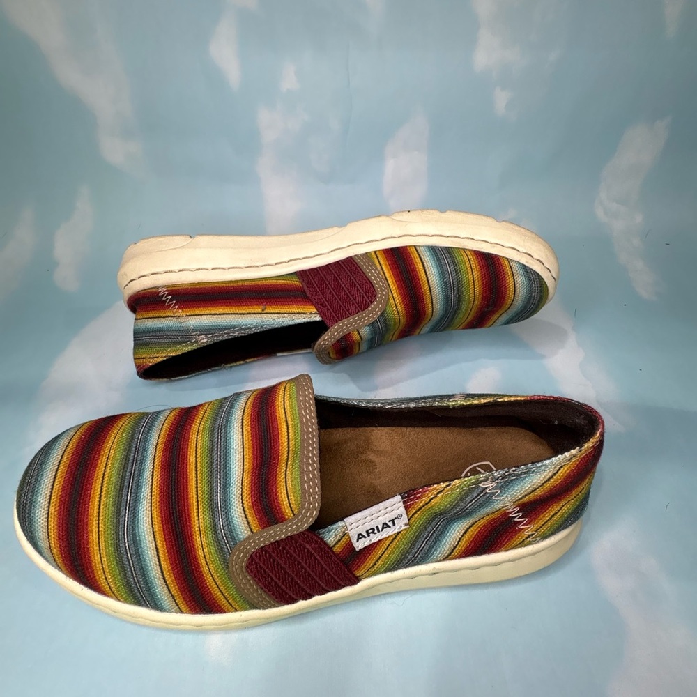 Ariat Multicolor Striped Slip-On Shoes
